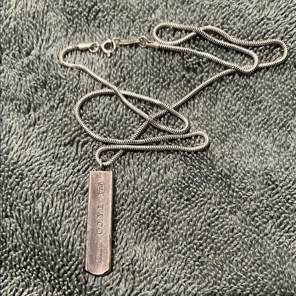 Tiffany & Co. Silver Pendant Necklace